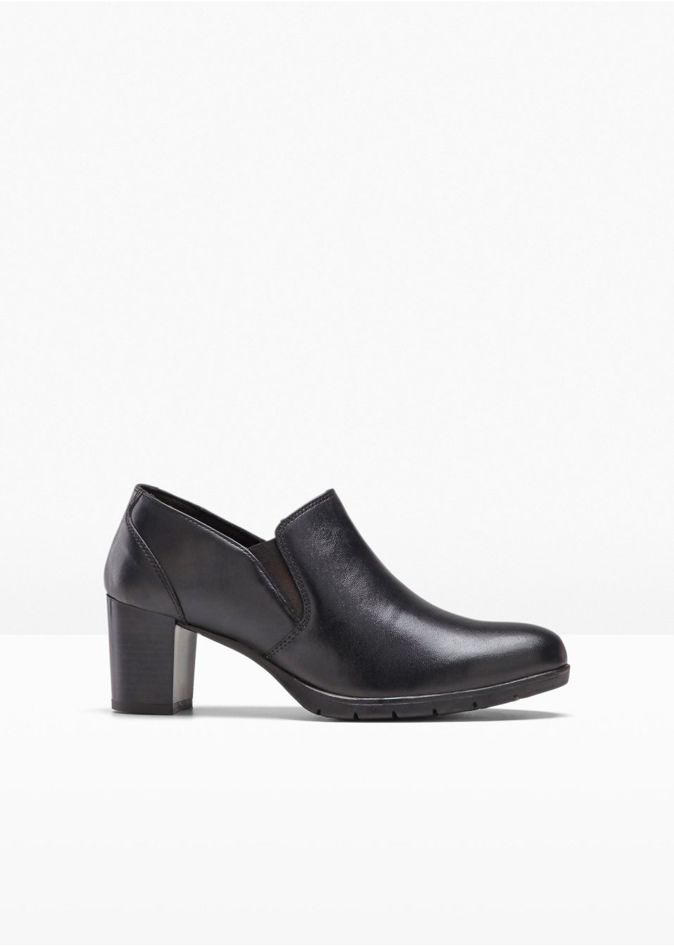 Escarpins emboîtants en cuir