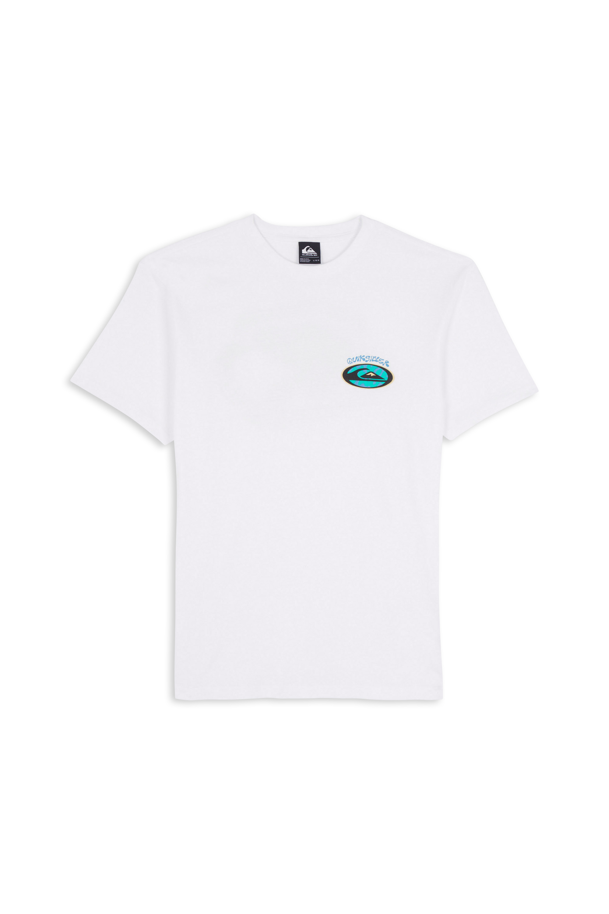 QUIKSILVER T-shirt STAY PEACEFUL Blanc