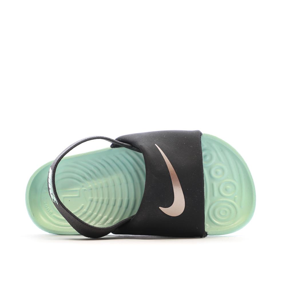 Nike Claquettes Vert/Noir Bébé Nike Kawa Slide