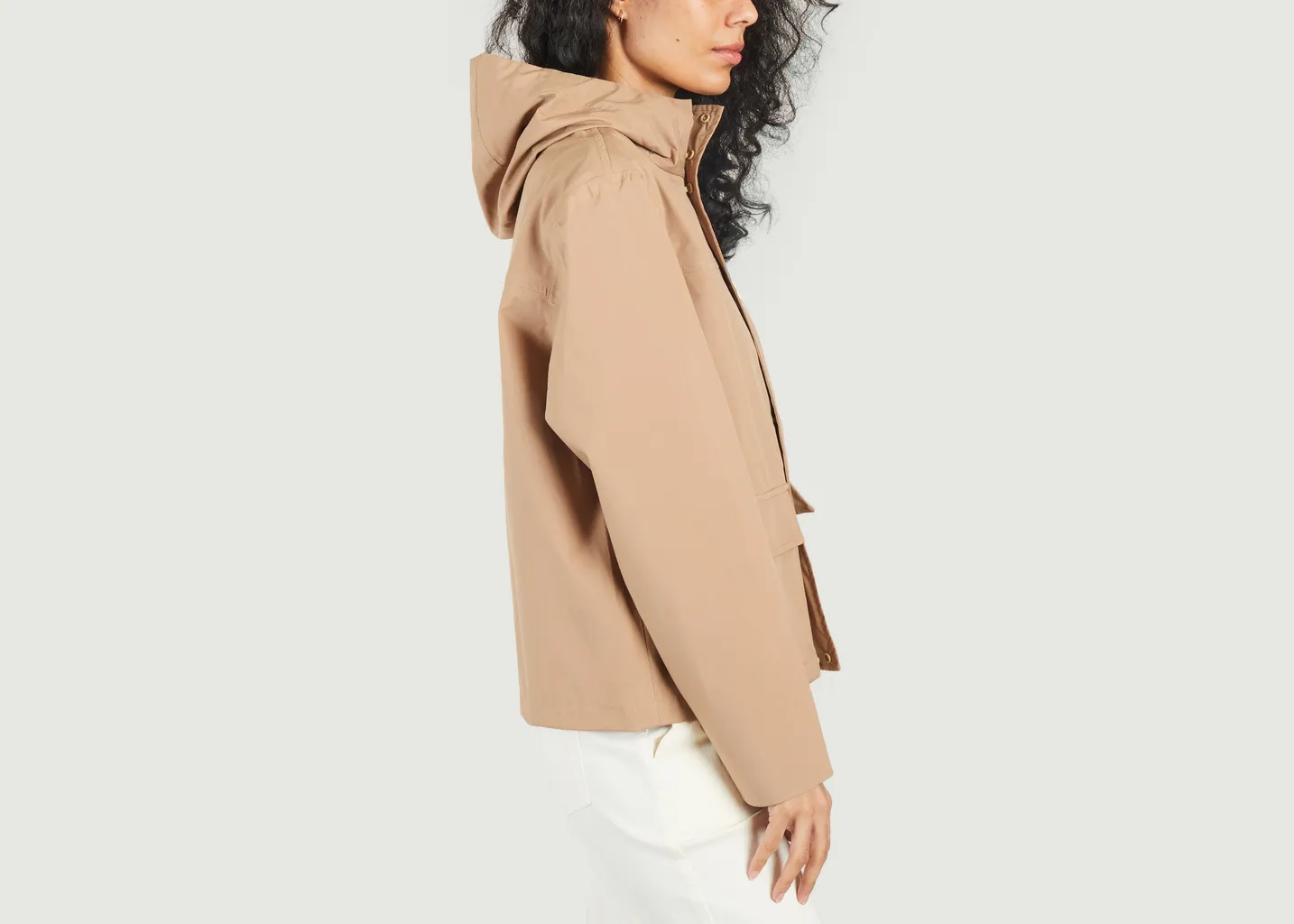 Parka courte imperméable Odéon Flotte