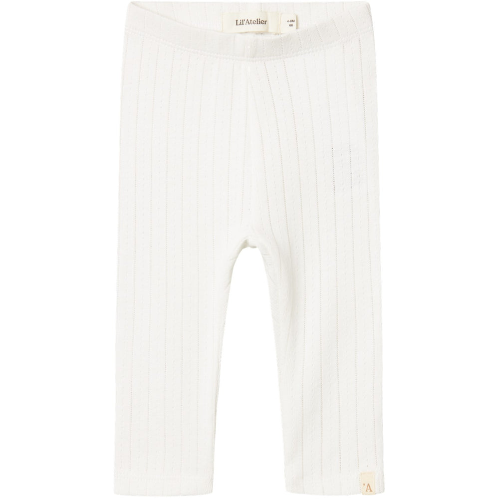 Køb Lil'Atelier Coconut Milk Rachel Nis Slim Leggings Noos