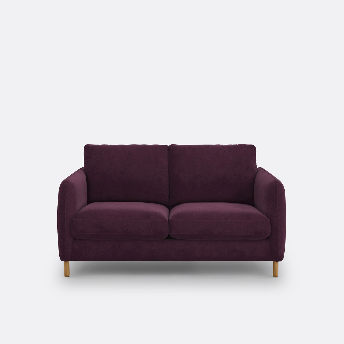 LA REDOUTE INTERIEURS<br>Sofá conversível em veludo, 2 lugares, Loméo