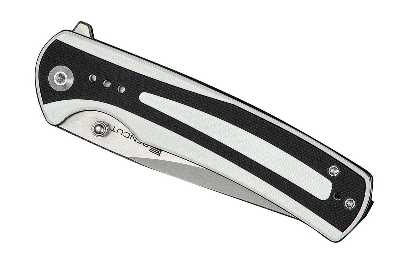 SENCUT Regnator S24057-3 Satin White/Black G10, zakmes