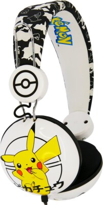 Pokémon Hovedtelefoner - Japanese Tween - Sort Hvid