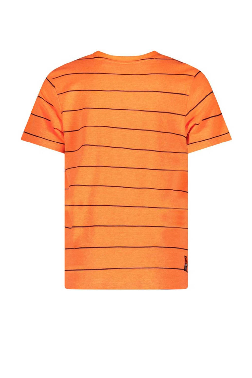 TYGO & vito gestreept T-shirt Jack neonoranje