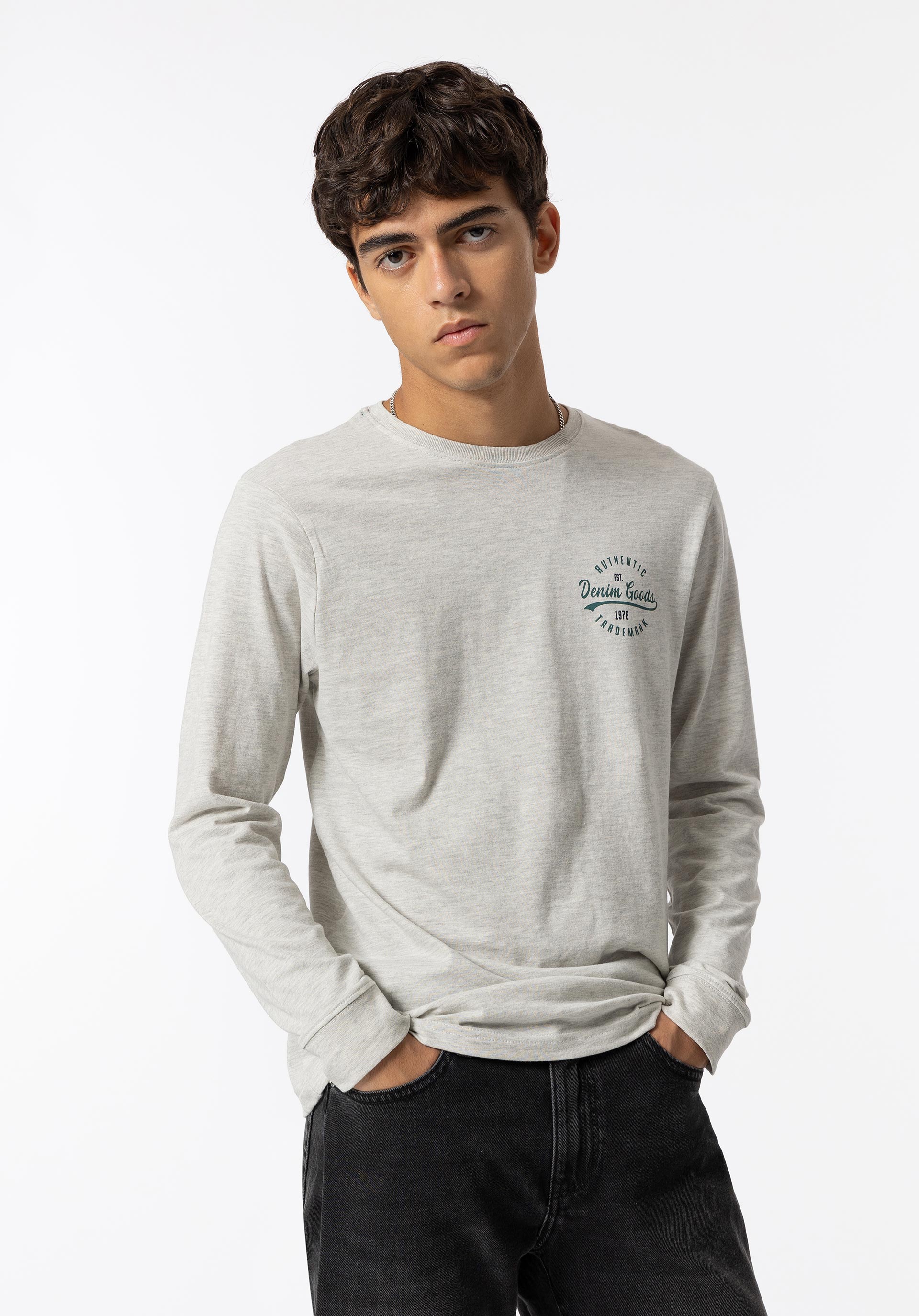 T-shirt com Estampado Frontal