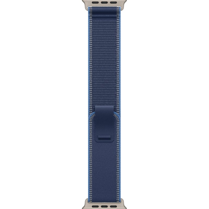 Apple MFT74ZM/A accessoire intelligent à porter sur soi Bande Bleu Titane, Polyester, Spandex, Nylon