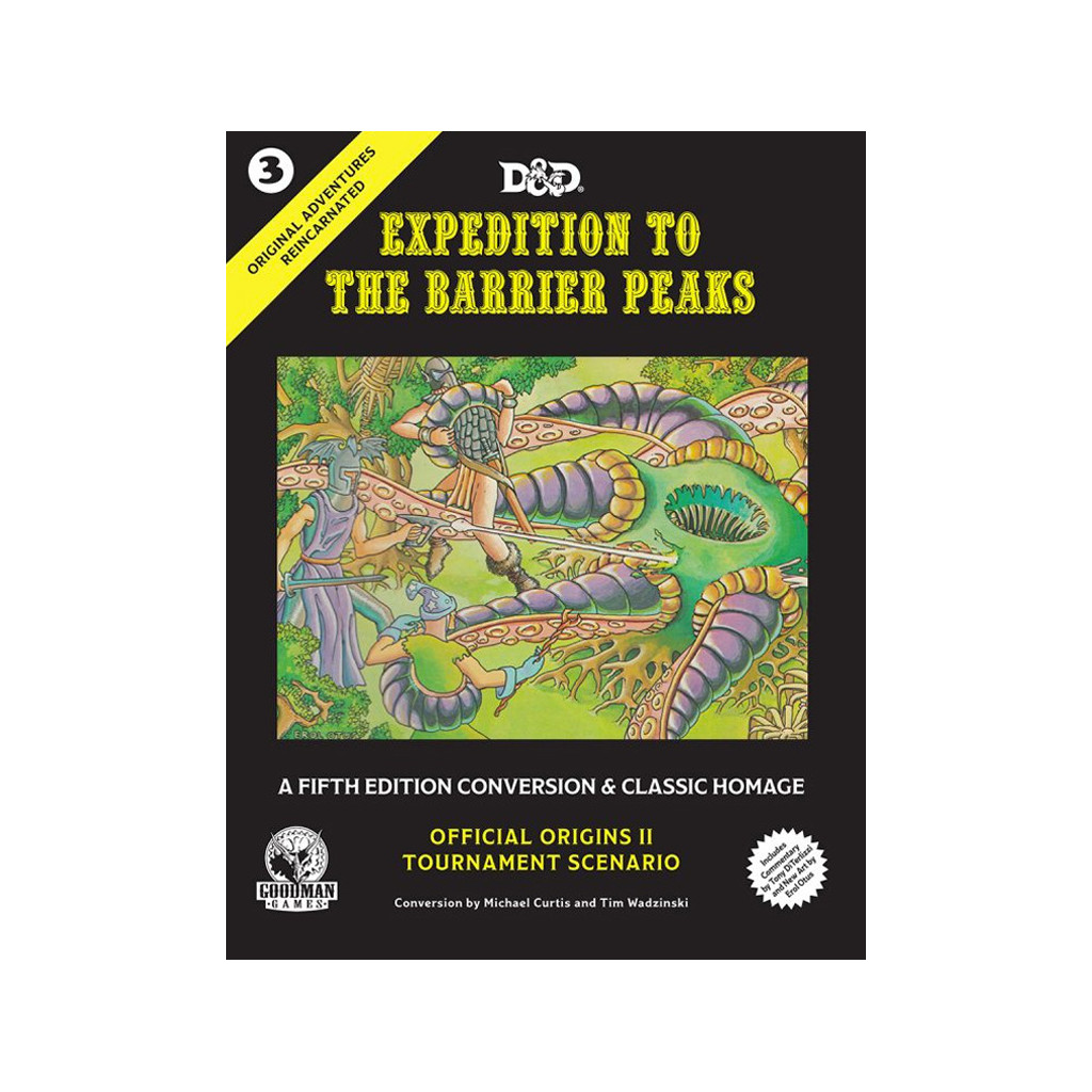 Original Adventures Reincarnated 3 - Expedition to the Barrier Peaks