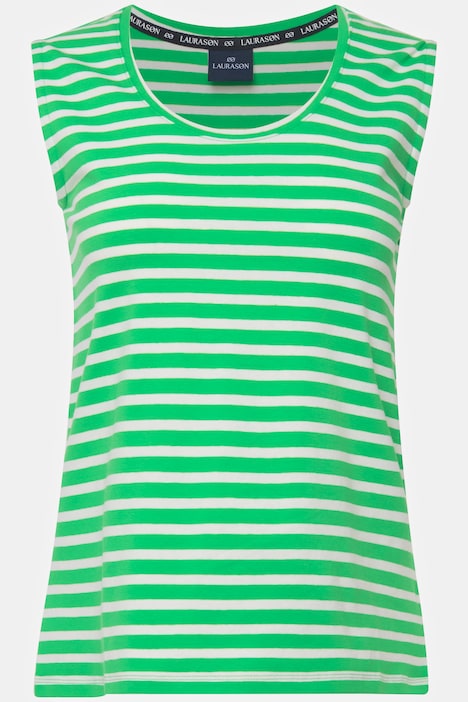 Ringeltop, Slim Fit, Rundhals