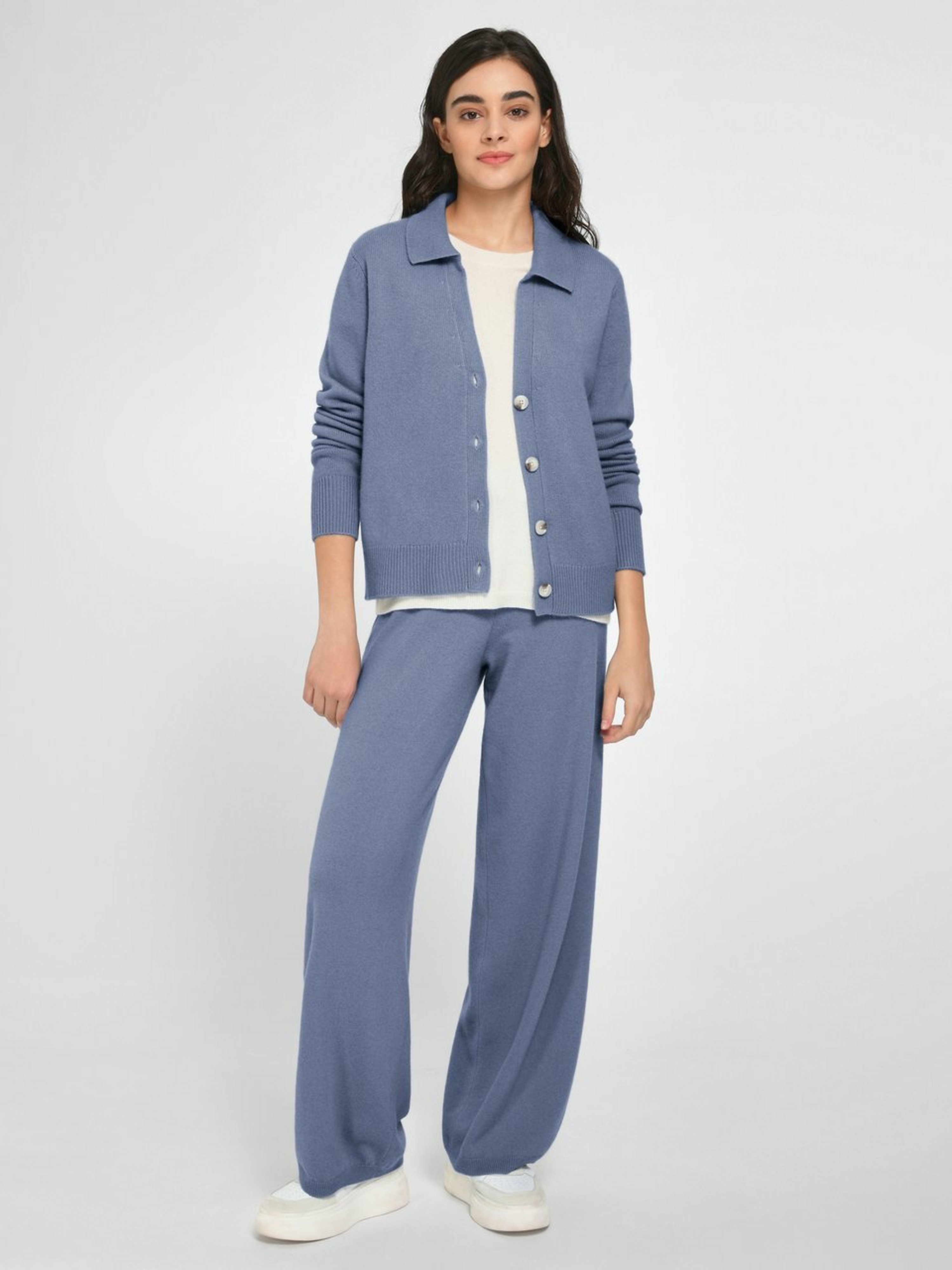 Strickjacke aus 100% Premium-Kaschmir
