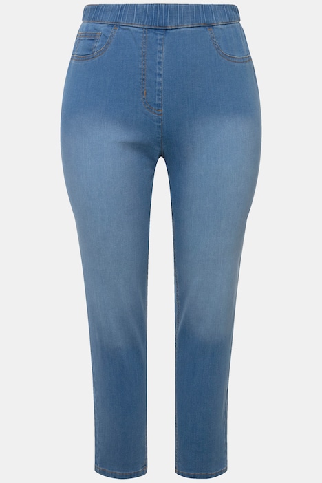 Jeggings Jule, Slim Fit, Washeffekte, Elastikbund