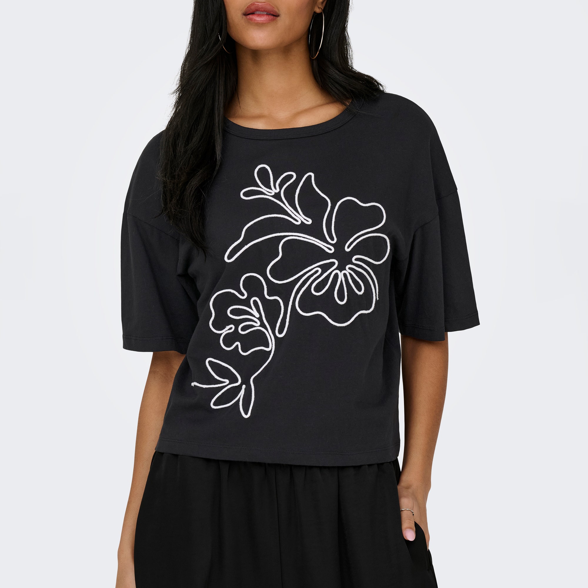 Top Femme noir
