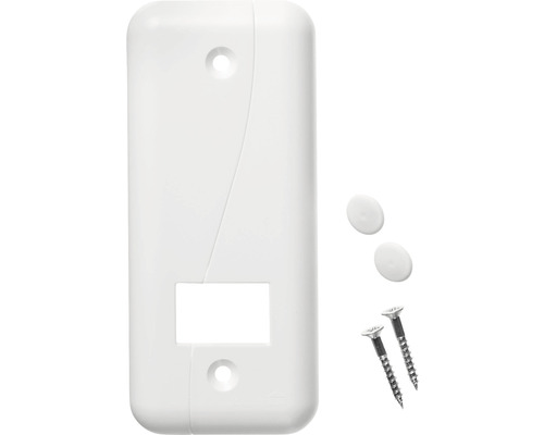 Afdekplaat Duo Schellenberg 53502, 10,5 cm, wit