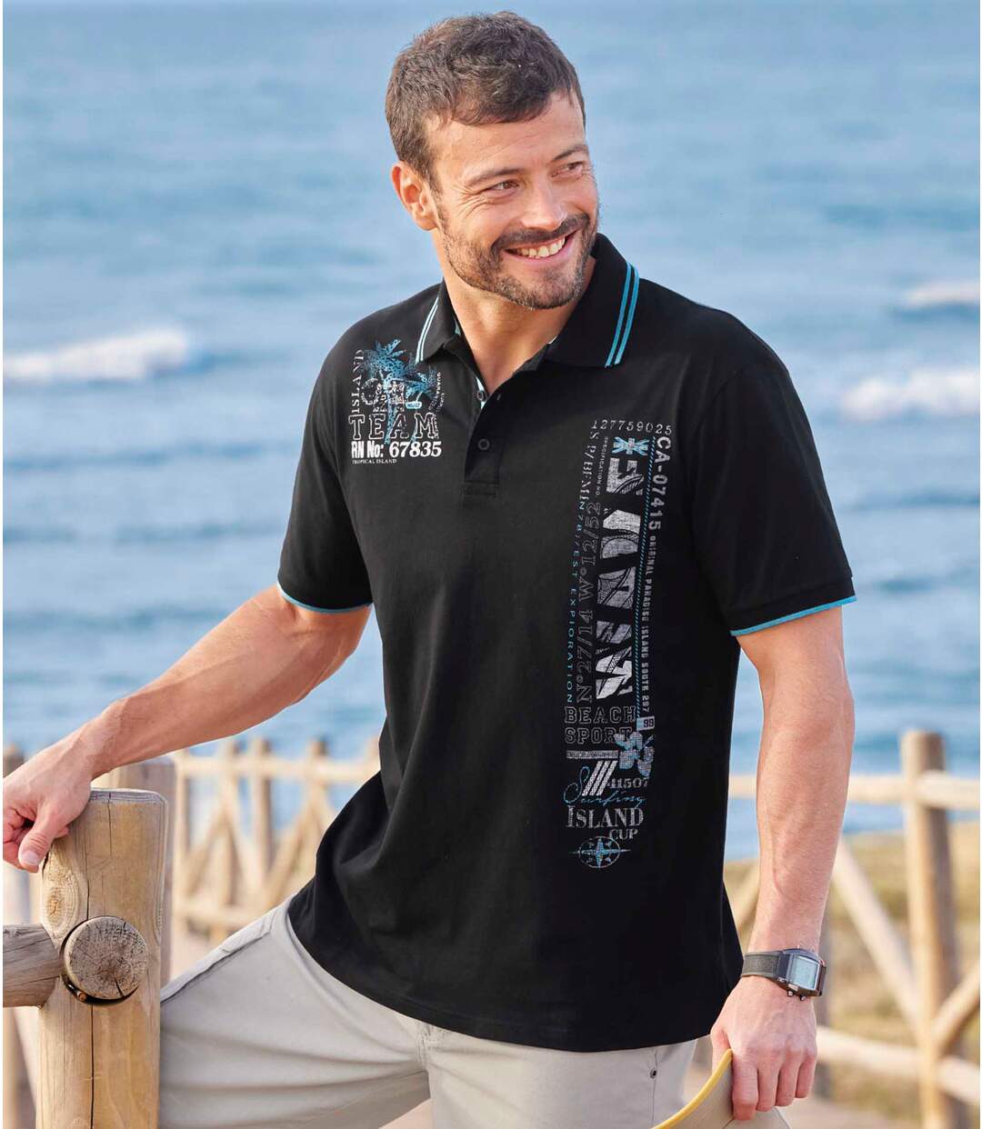 Polo Jersey Surfing Island