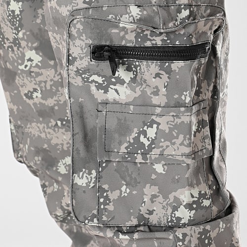 Pantalon Cargo Beige Foncé Camouflage