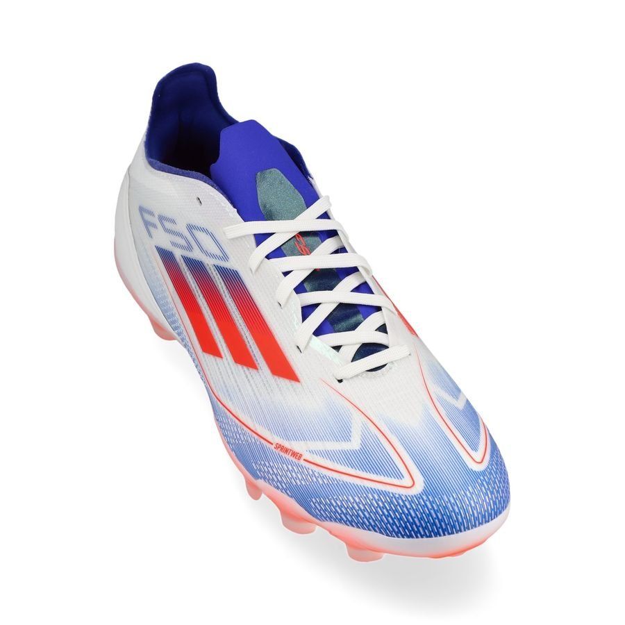 adidas F50 Pro MG Advancement - Blanc/Rouge/Bleu
