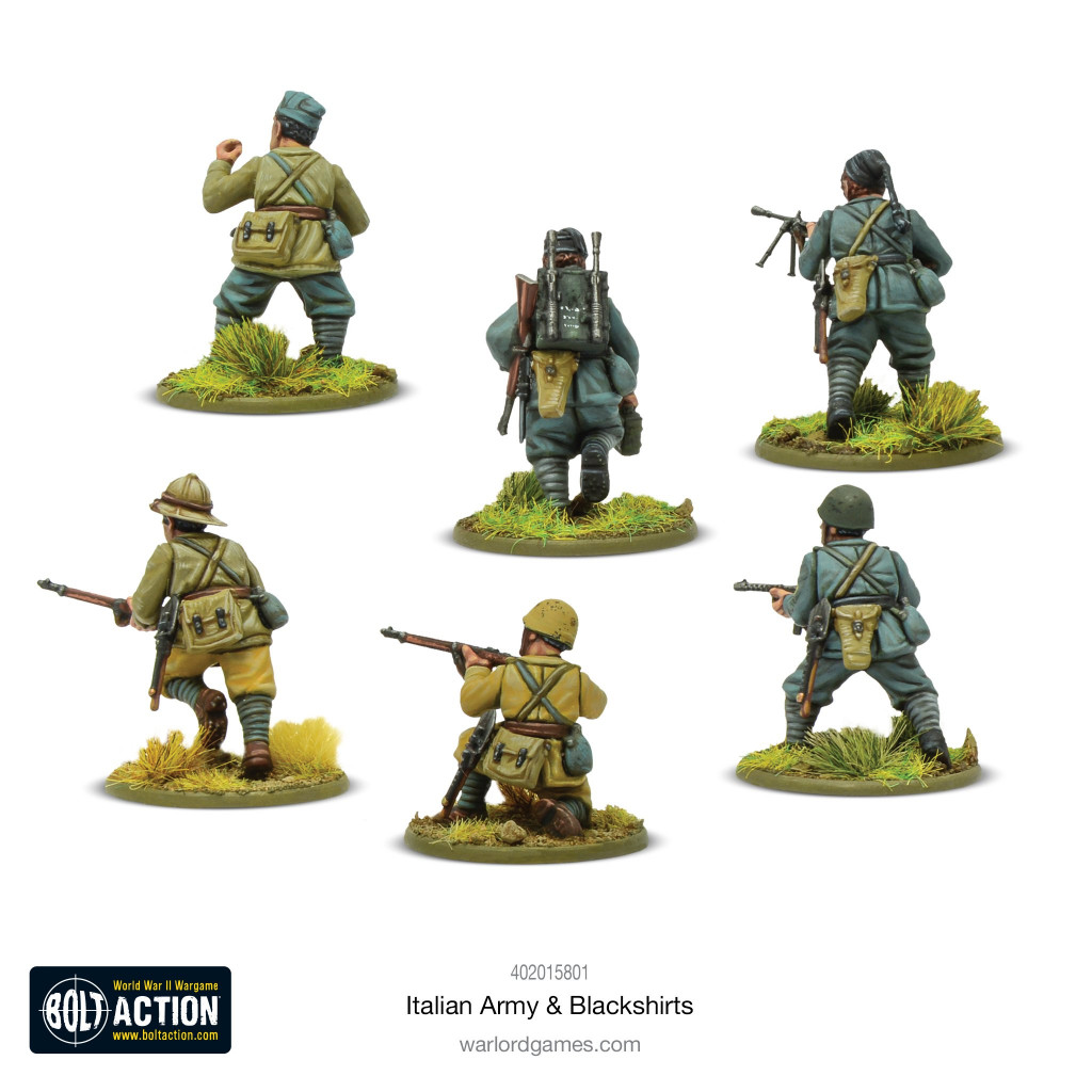 Bolt Action - Italian Army & Blackshirts - Plastic boxed set