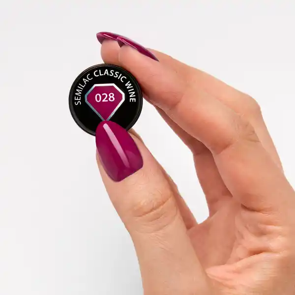 028 UV Nagellack Hybrid Classic Wine