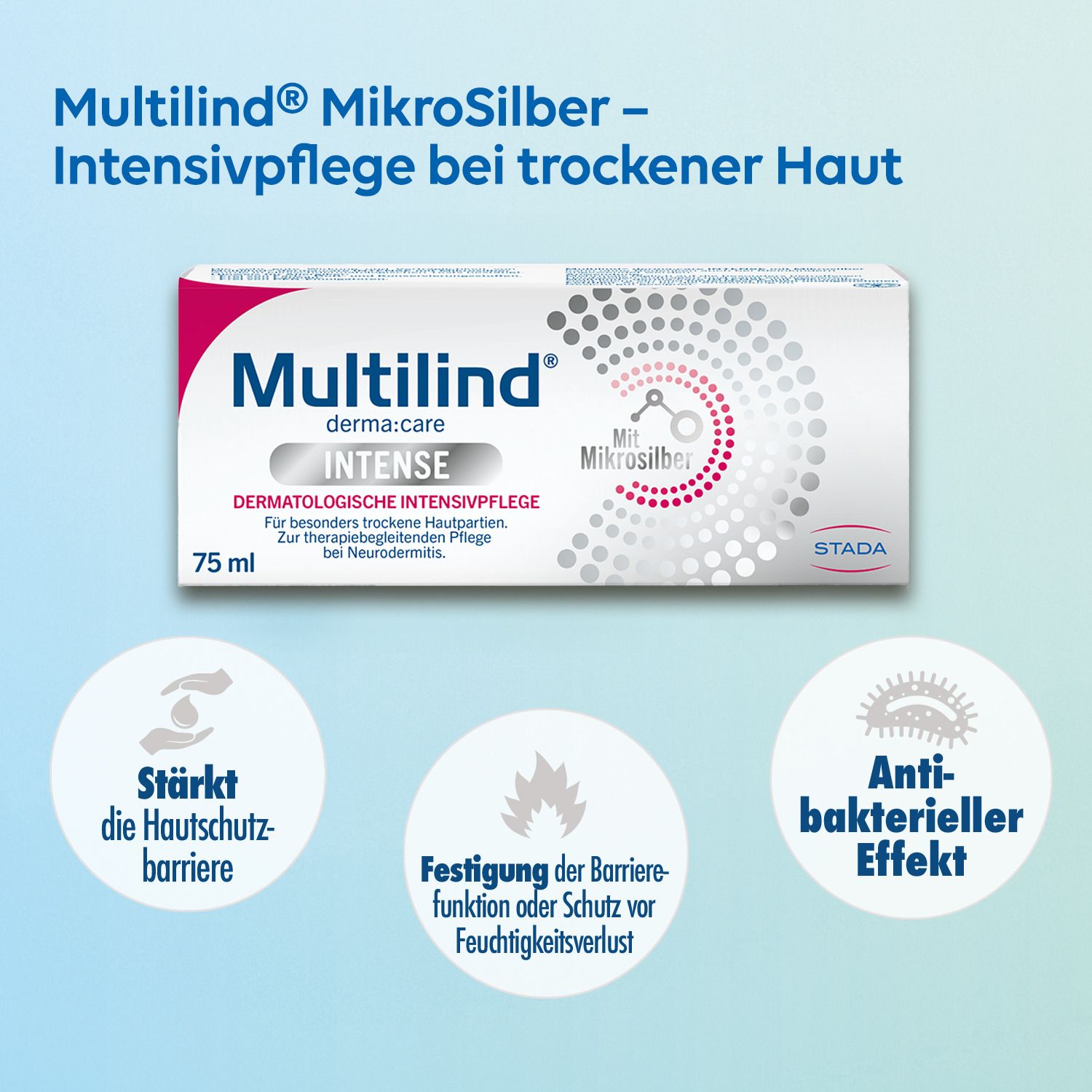 Multilind® MikroSilber Creme Pflege bei Neurodermitis