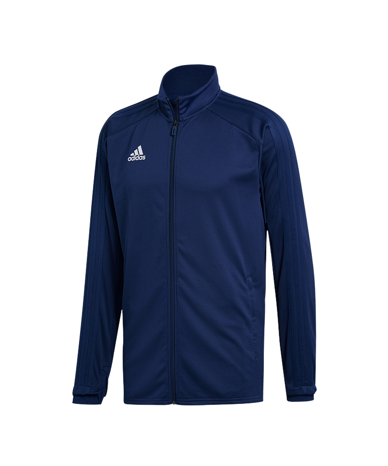 adidas Condivo 18 Trainingsjacke Dunkelblau Weiss