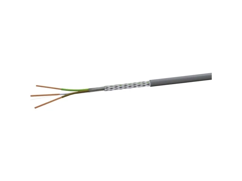 VOKA Kabelwerk LiYCY Styreledning 5 x 0.50 mm² Grå (RAL 7001) LIYCY5X05 100 m