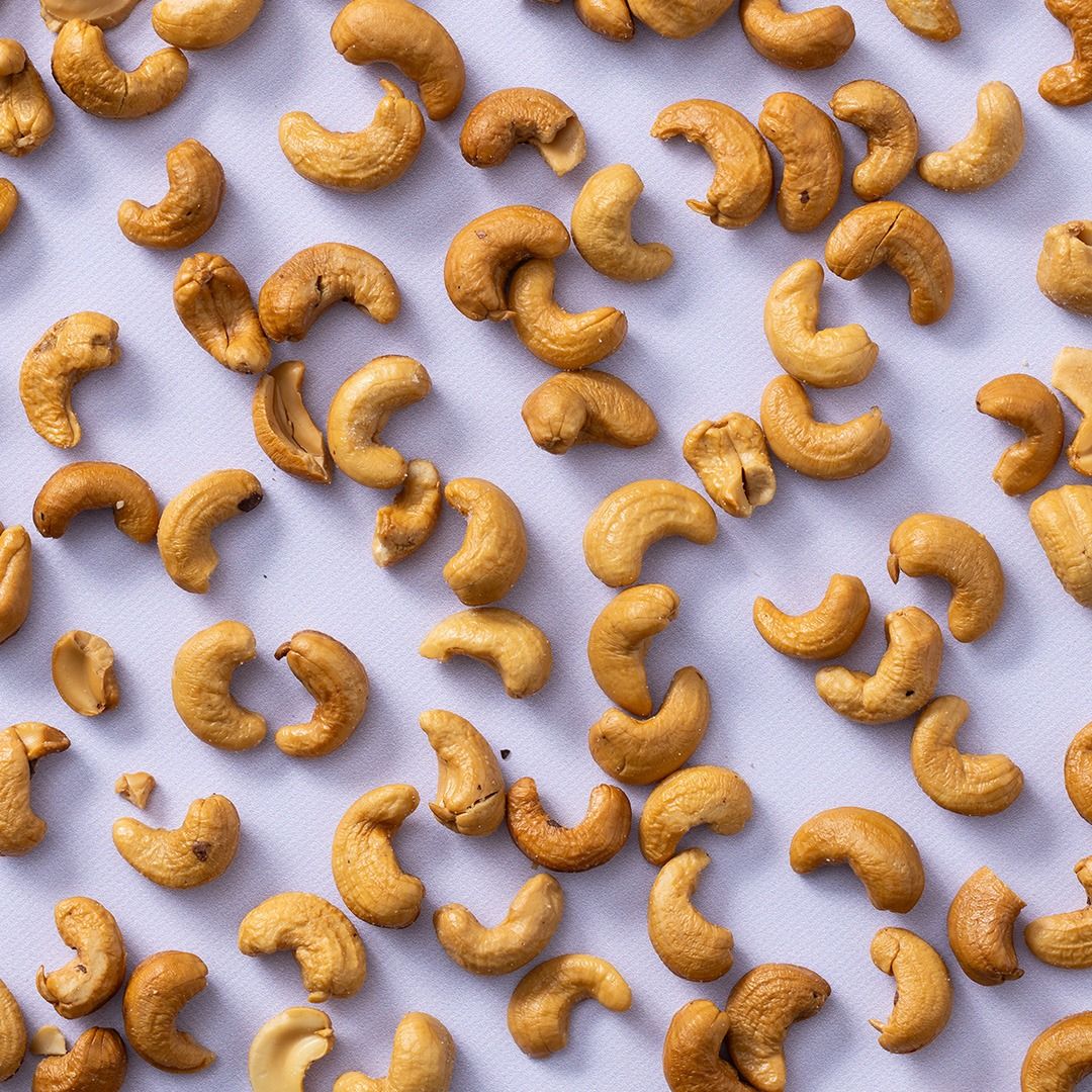 Cashewnoten gebrand gezouten