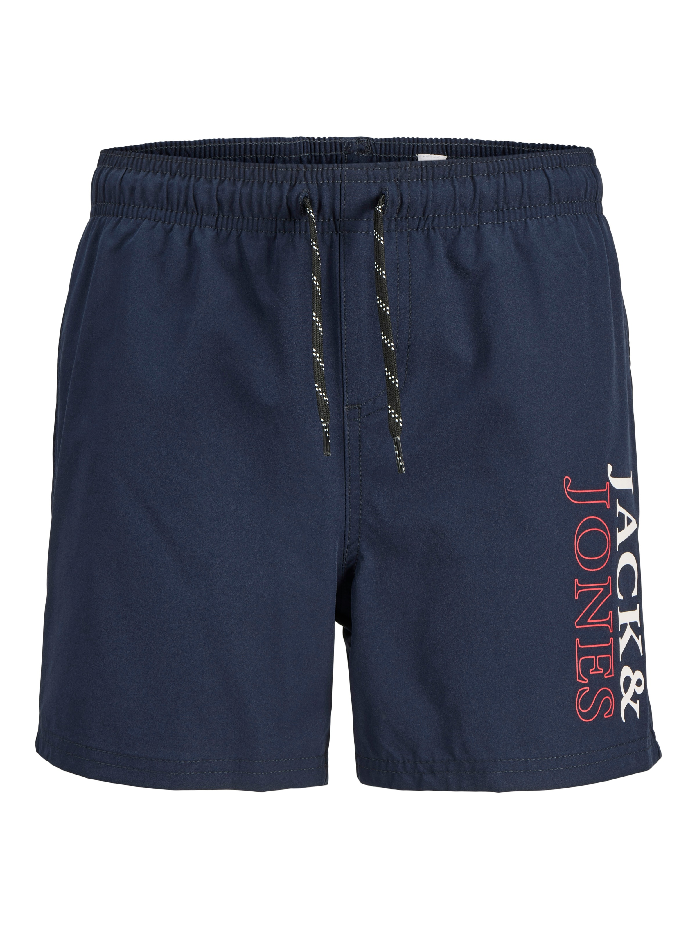 Jack & Jones Junior Badeshorts »JPSTMAUI mit Logoprint und praktischen Taschen«, bedruckt, modisch, regular fit, Web