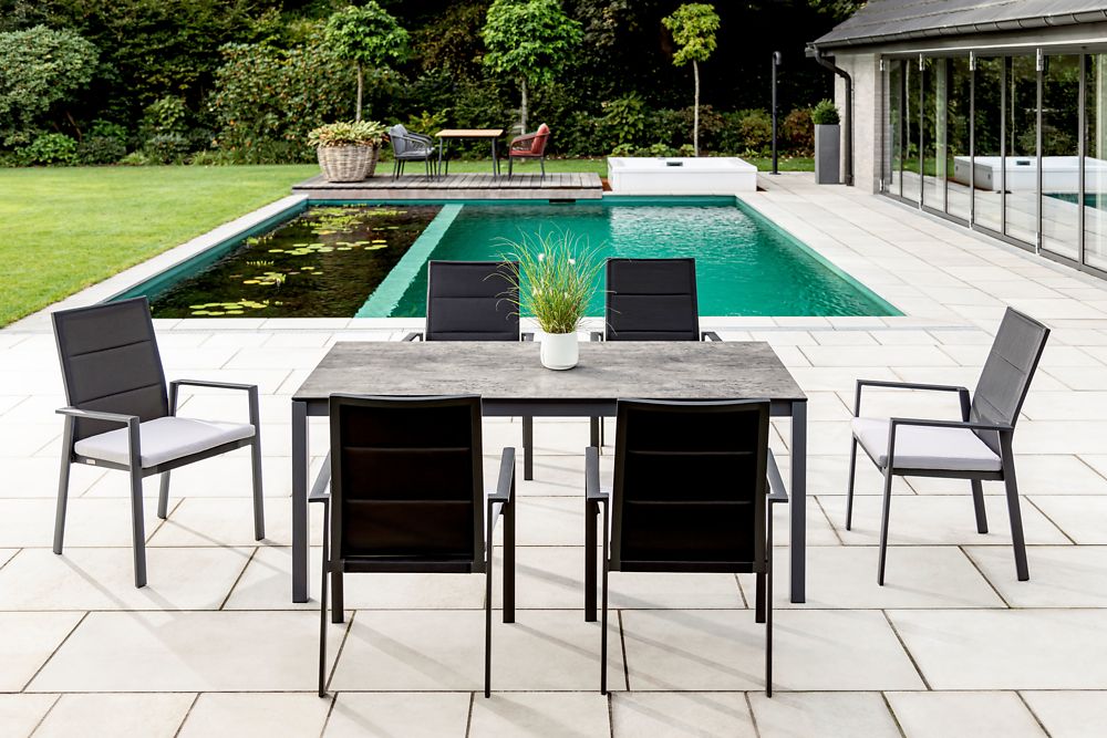 Gartentisch VELINA 160x95x76cm