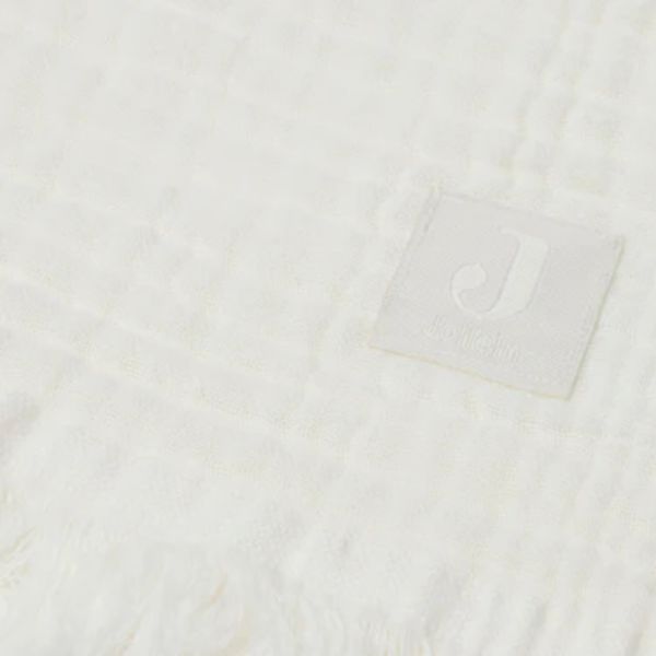 Jollein Muslin Fringe Ledikantdeken 120 x 120 cm