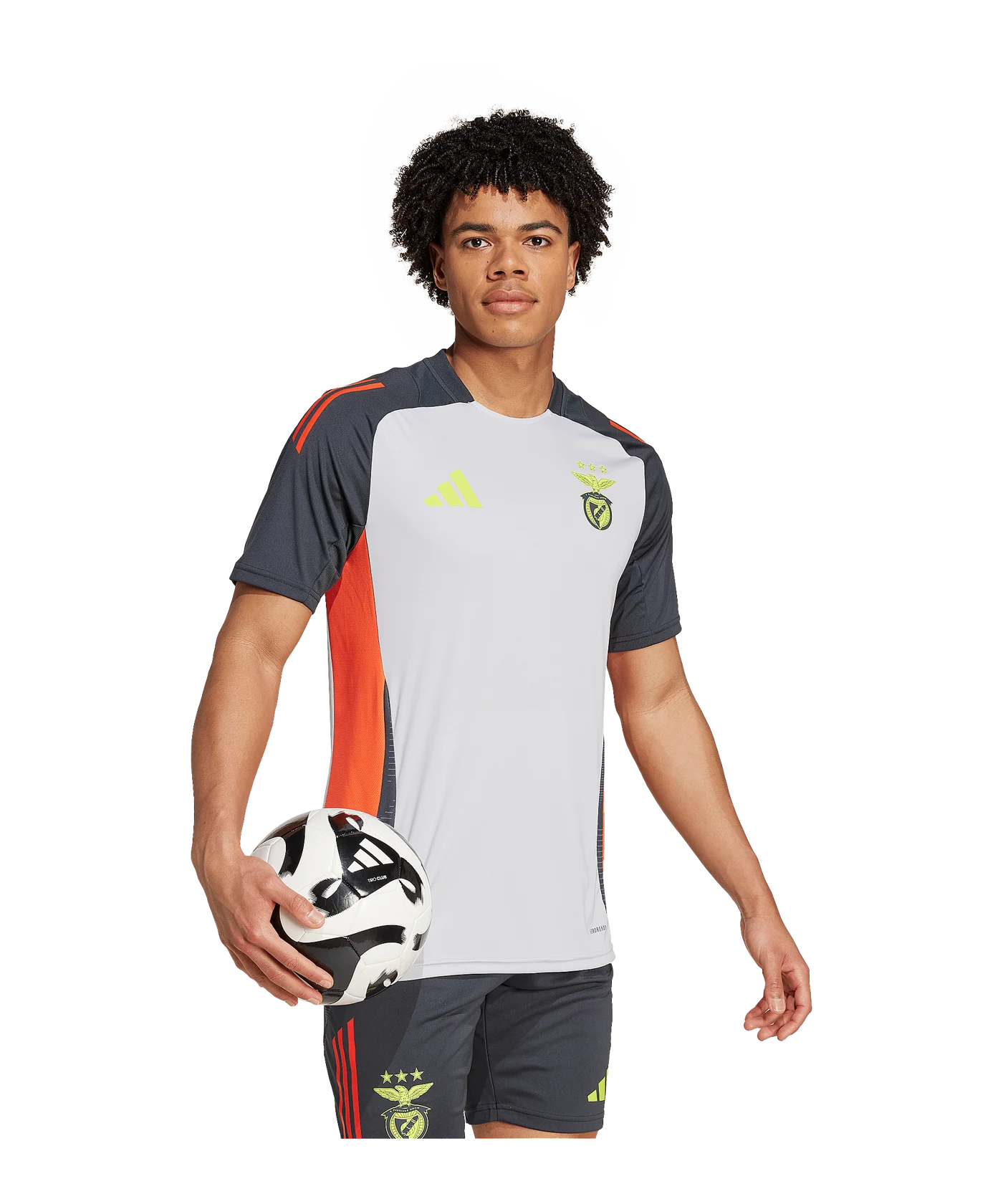 adidas Benfica Lissabon Training T-Shirt Grün