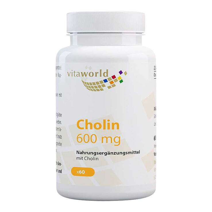 Cholin 600 mg Kapseln, 60 St
