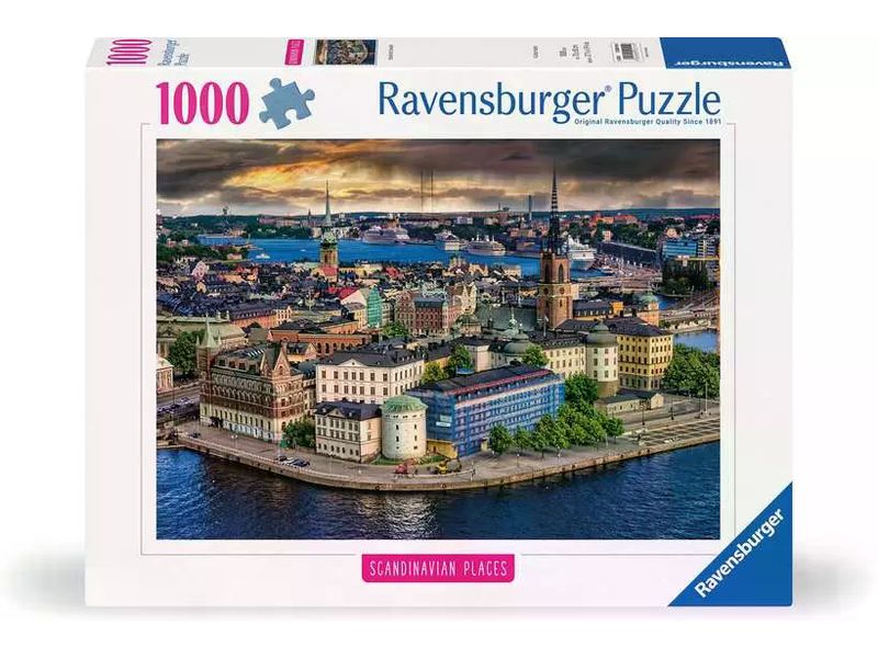 Ravensburger Puzzle Stockholm, Schweden Klassisches Puzzle