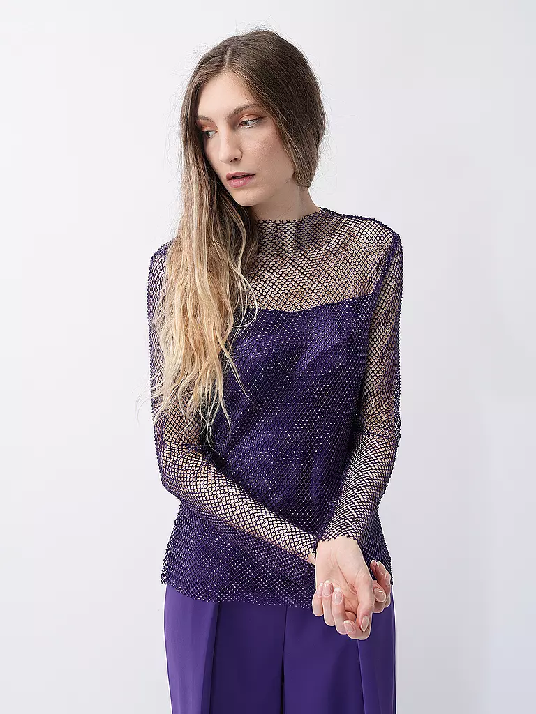 MARC CAIN Bluse lila