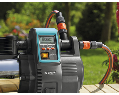 GARDENA 6000/6 LCD huishoudelijk watervoorzieningssysteem met weersbescherming