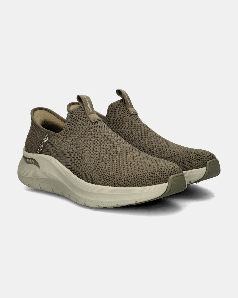 Skechers Hands Free Slip-Ins Arch FIt Crayn Instapschoenen  - bruin