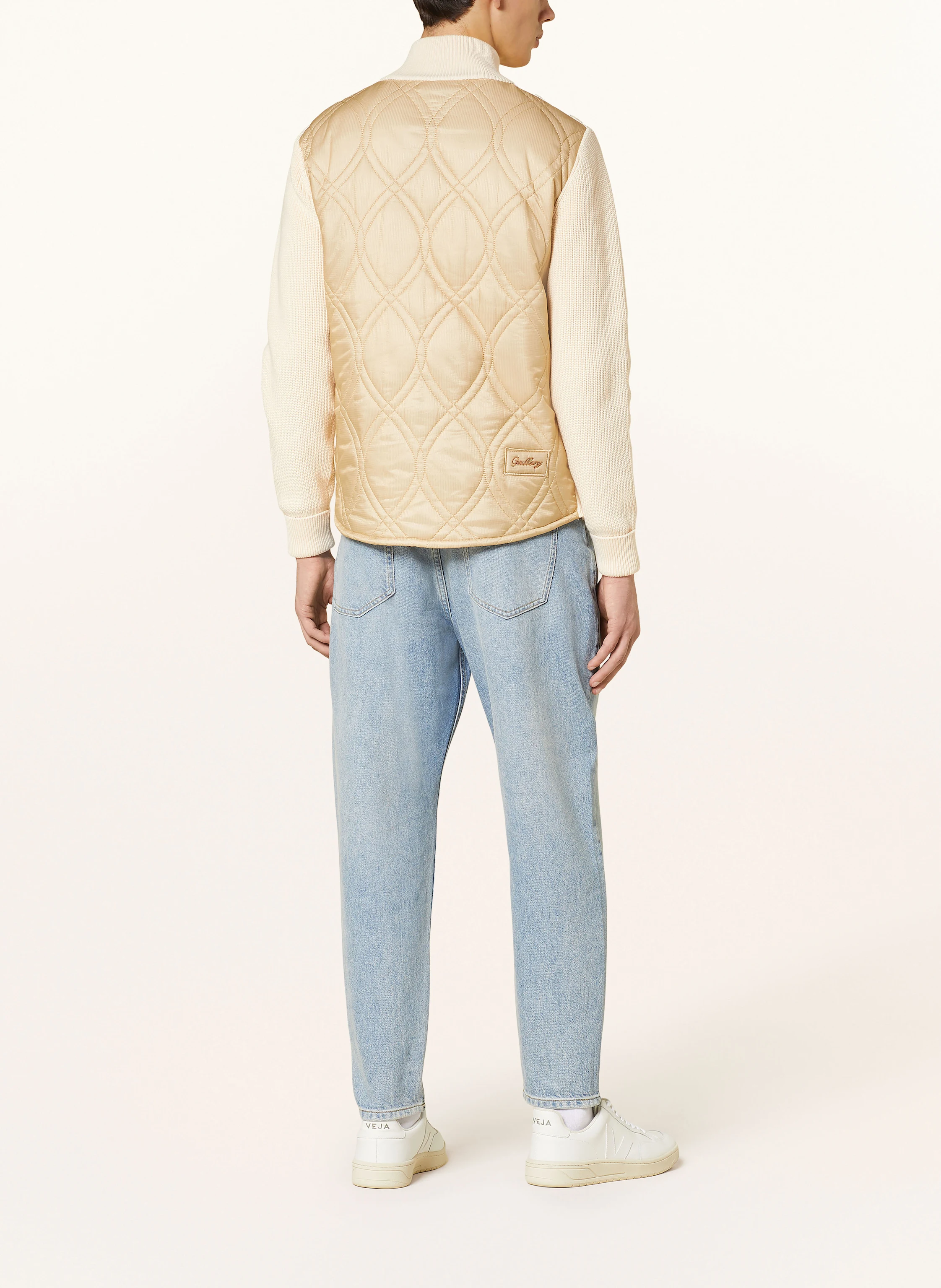 MOS MOSH Gallery Strickjacke MMGANGELO im Materialmix