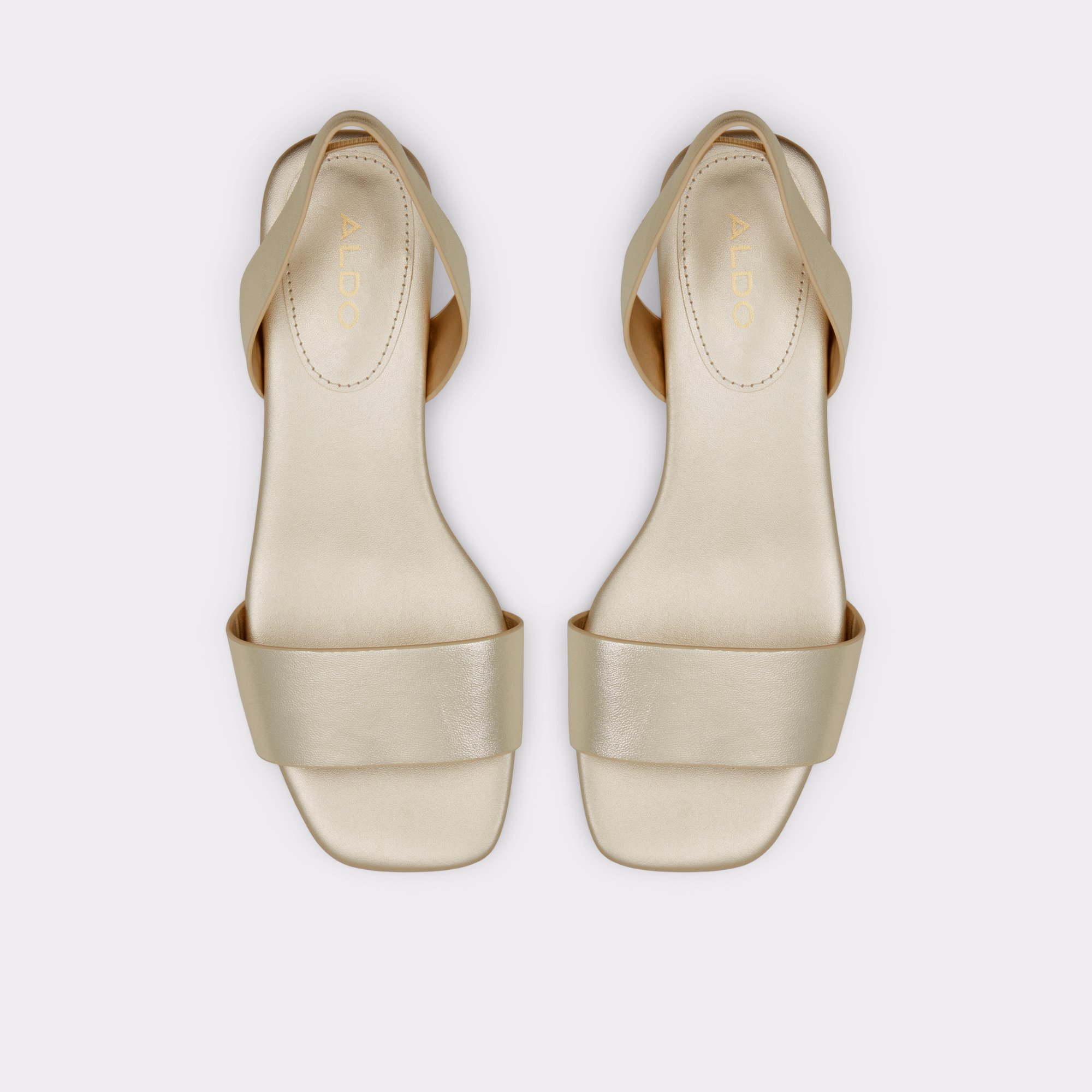 Dorenna Champagne Women Kitten heels