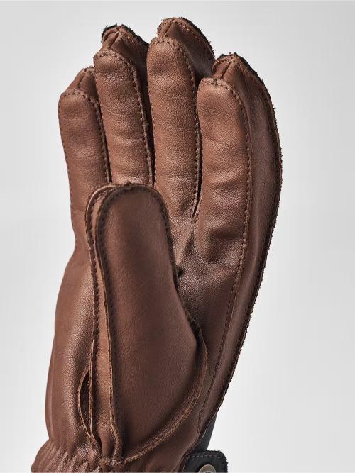 Hestra Wakayama 5 Finger Navy/Brown