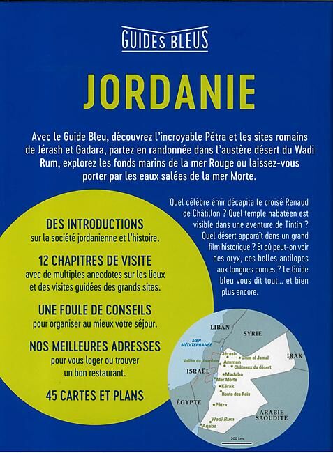 HACHETTE - GUIDES BLEUS JORDANIE