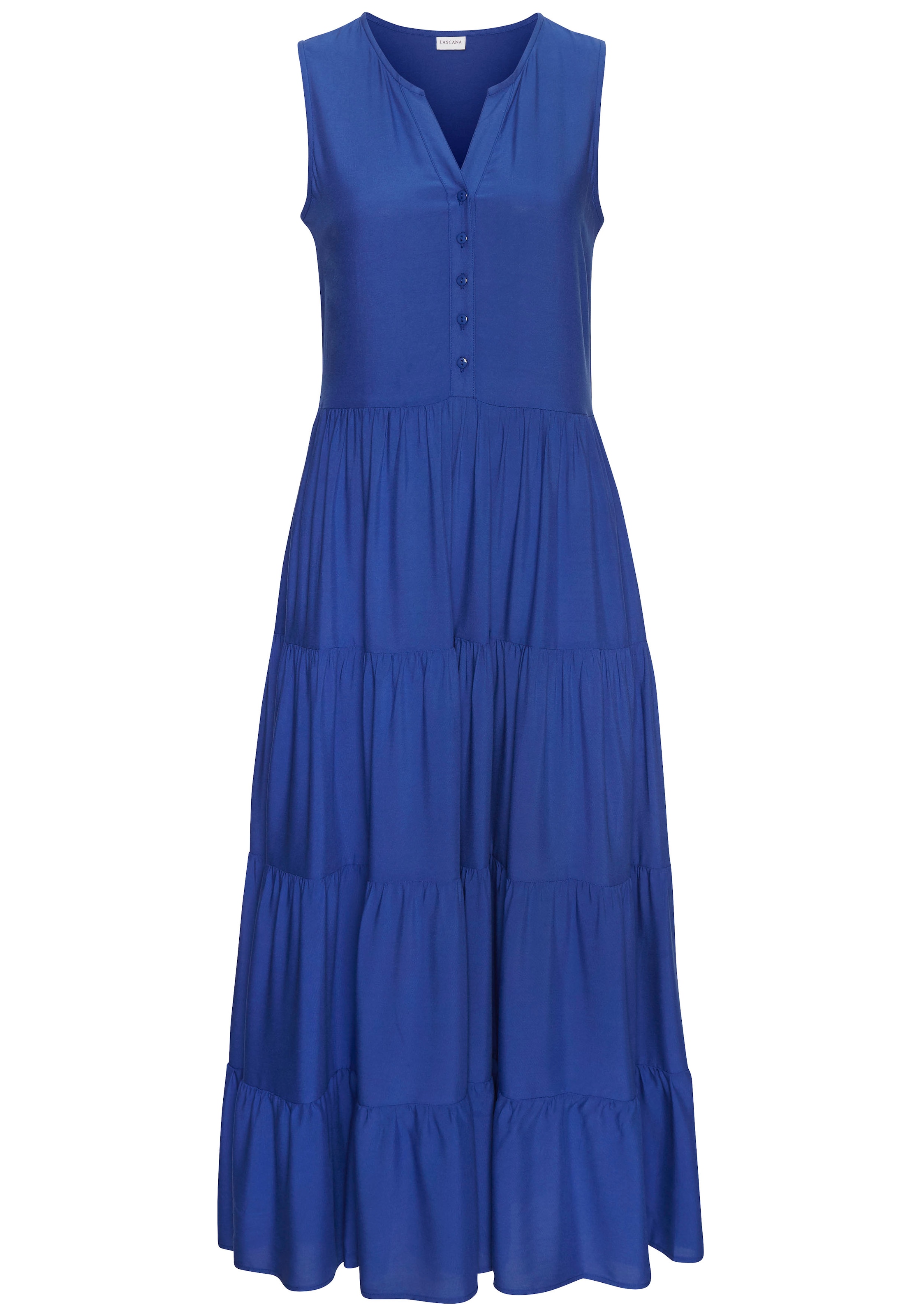 LASCANA Maxikleid mit Volants