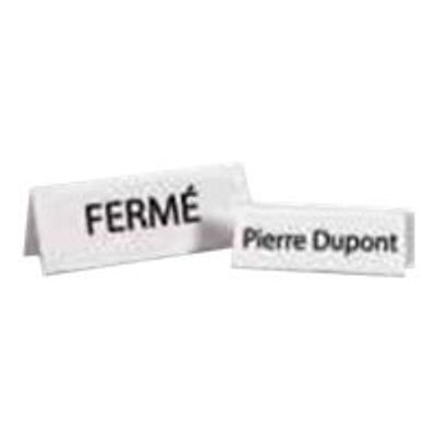 Promocome - Chevalet porte nom 210 x 61 mm