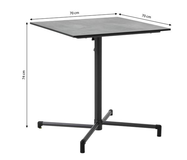 Dehner Klapptisch Capri, eckig