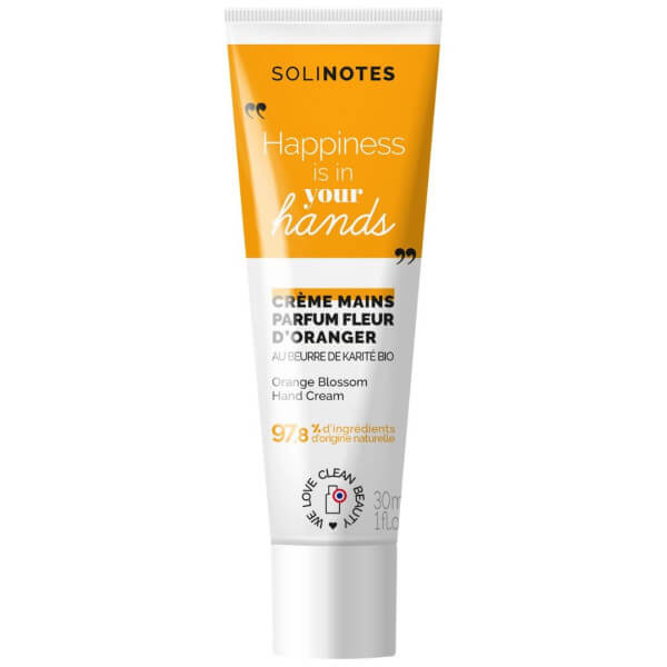 Crème mains Fleur d'oranger apaisant Solinotes 30ml
