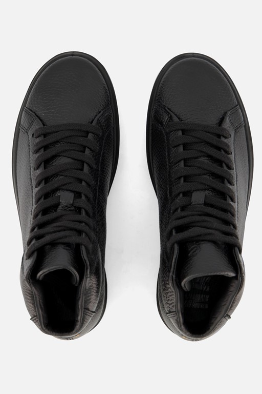 Ecco Soft 60 W Veterboots zwart Leer