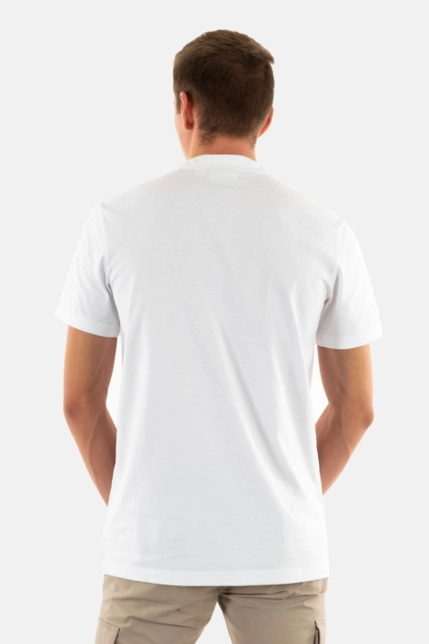Tee shirt calvin klein jeans heavy yaf bright white