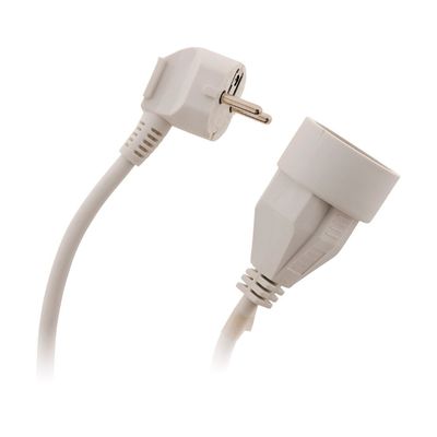 Zenitech - rallonge electrique blanc 3m