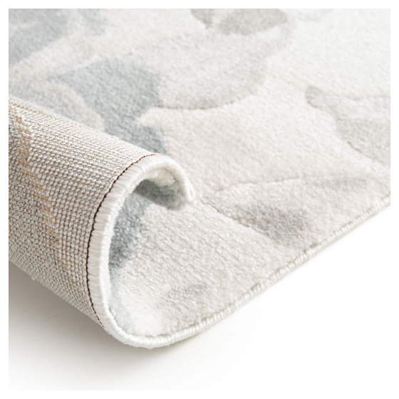 Tapis de salon motif floral - dianthus - beige et couleurs pastel - 200 x 290 cm