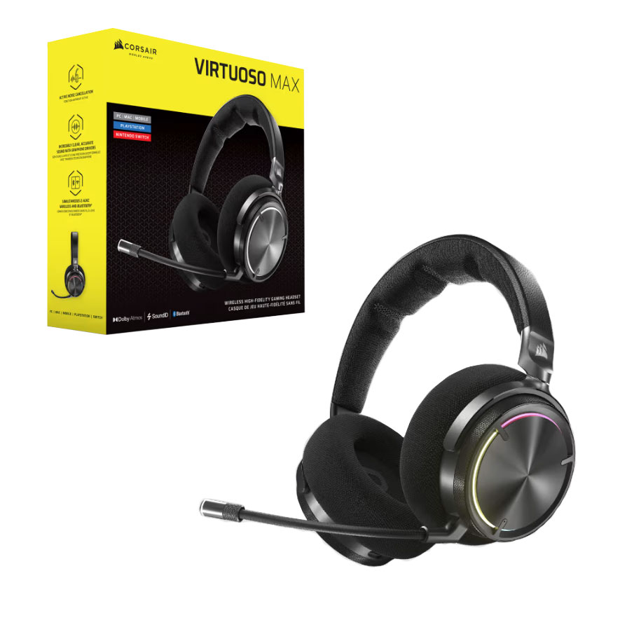 Corsair Virtuoso Max Wireless (Noir)