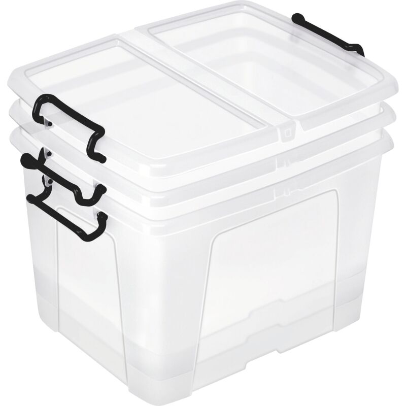 Bac de rangement en plastique Strata - 40 litres