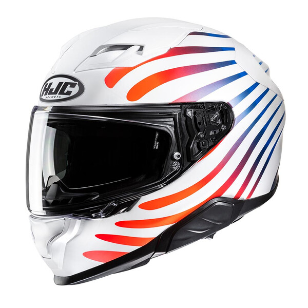 HJC - Casque F71 Zen MC21SF / Blanc / Multicolore / Mat